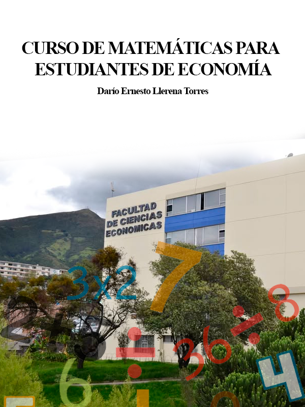 CURSO DE MATEMÁTICAS PARA ESTUDIANTES DE ECONOMÍA Image